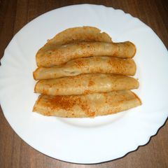 Banana crepes A picture of Banana crepes.
