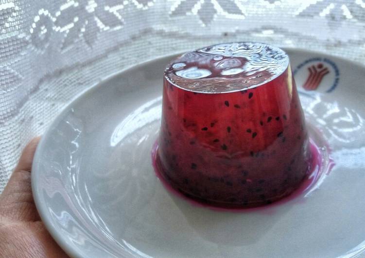 Recipe of Homemade Pitaya Jelly