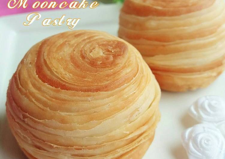5 Resep: Spiral Mooncake Pastry (deep fry) Kekinian