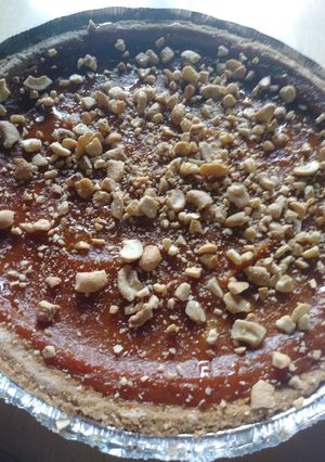 A picture of Sweet Vegan Pumpkin Pie.