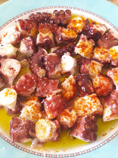 Una foto de Pulpo a la gallega, tan fácil y tan sabroso
