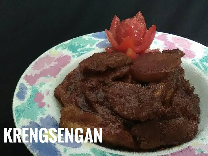 Resep: Krengsengan daging tahu kentang Enak Dan Mudah