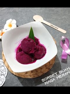 Foto resep Sorbet Buah Naga Merah