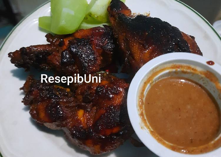  Resep  tentang Ayam  bakar  saus kacang  terbaru