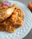 Arroz con Pollo a Base de Chicha de jora 👍🇵🇪