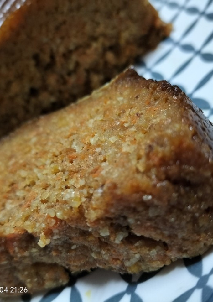 Una foto de Bizcocho de zanahoria (sin gluten)