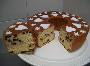 Una foto de Bizcocho de leche con chips de chocolate