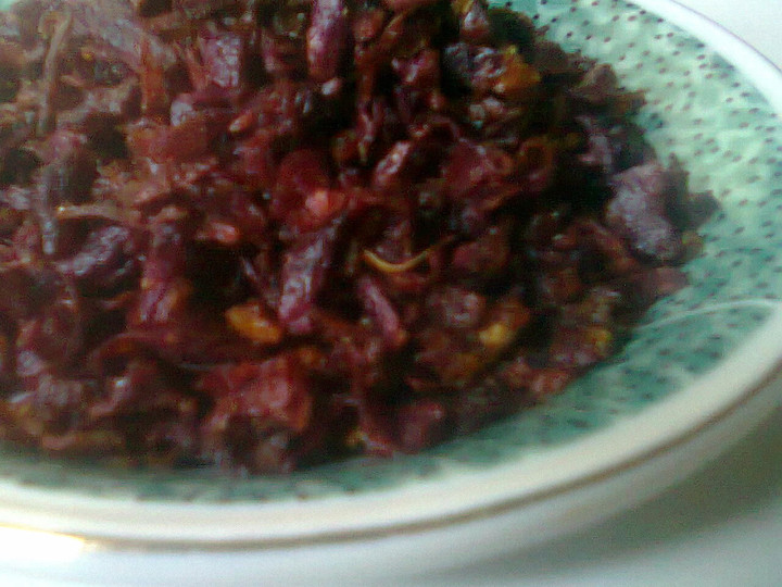 Yuk intip, Bagaimana cara buat Sambel goreng ubi(telo) pedas kriuk kriuk  nikmat