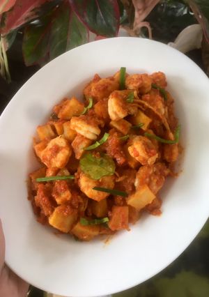 Foto resep Udang balado