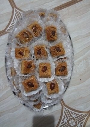 صورة لوصفة بقلاوة