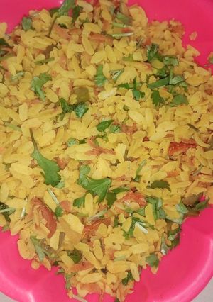 A picture of Veg poha.