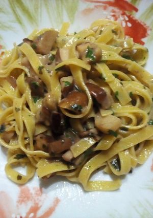 Foto di Tagliatelle ai funghi porcini