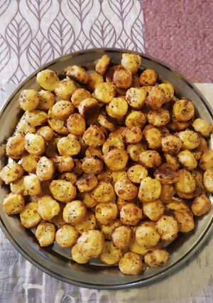 Háromsajtos borsos pogi recept fotója