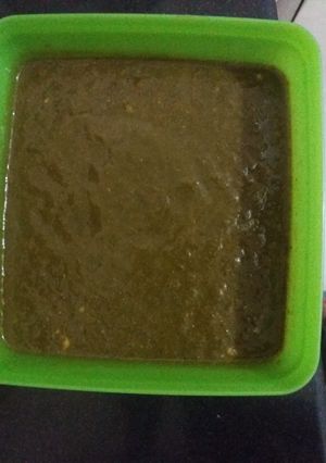 A picture of Sarson ka saag.