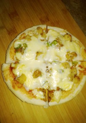 A picture of Pizza Naan.