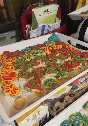 Una foto de Galletas navideñas 🎄❤️