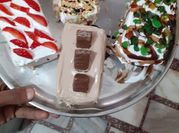 A picture of chocolate pastry ingredients with recipe