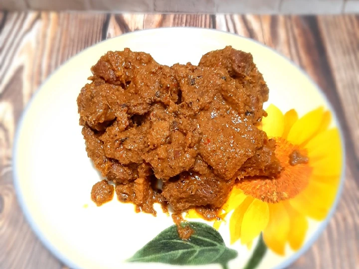Langkah Gampang Menyiapkan Resep 447. Rendang Daging khas Padang yang Lezat Sekali Anti Ribet, Lezat