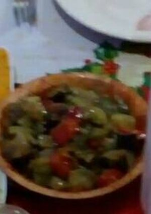 Una foto de Ensalada al wok