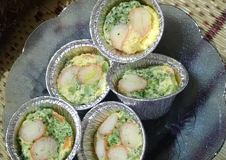 Resep Telur kukus  sayur mpasi 1y oleh Yunita Suryarini 