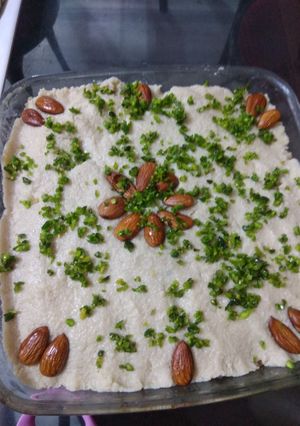 A picture of Four layer bake sweet.