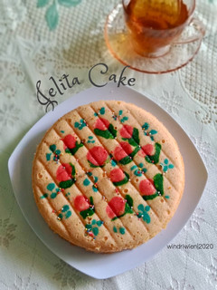 Foto resep Jelita Cake / Bolu Jelita (Versi Kukus)
