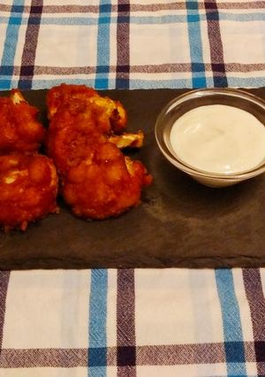 Φωτογραφία της συνταγής Buffalo wings από κουνουπίδι 😋
