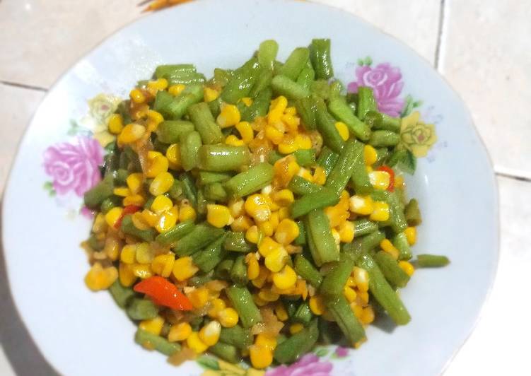 Resep Tumis buncis jagung manis, Bisa Manjain Lidah