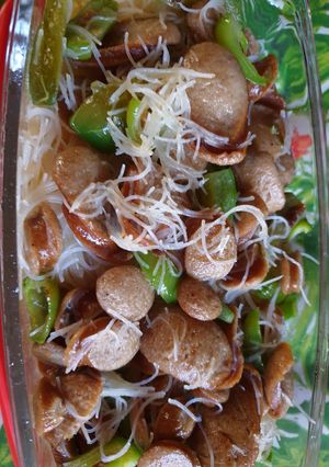 Foto resep Bihun sosis sederhana