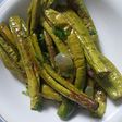 Terong geprek cabe hijau