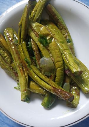 Foto resep Terong geprek cabe hijau