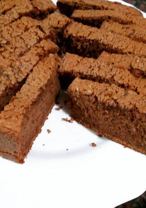 Una foto de Budín de chocolate fácil rico rápido y económico ;)