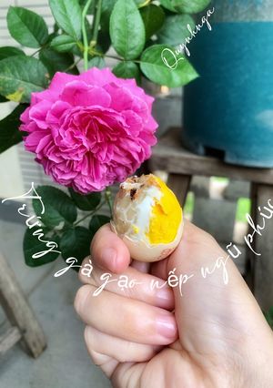 Hình của món Trứng gà gạo nếp ngũ phúc.