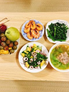 Hình của món Hà Nội 1 ngày mưa, Canh cua nấu mướp.