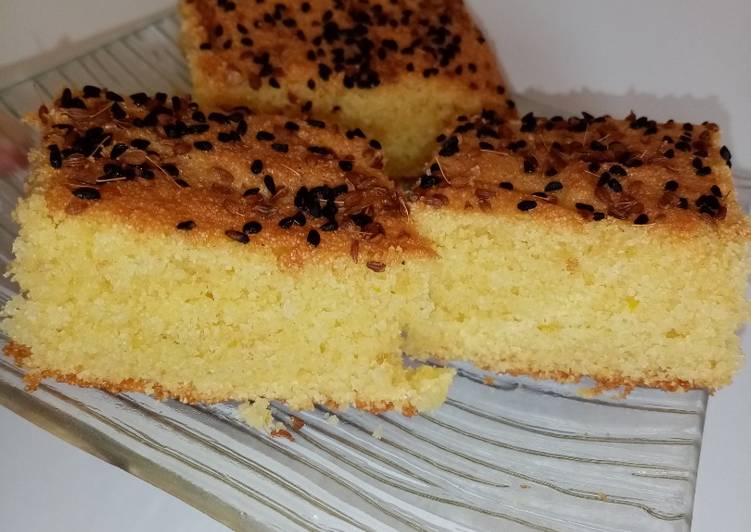 Recette De Gâteau semoule