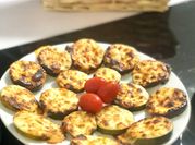 A picture of baked summer squash