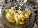 Ñoquis de calabaza cabutia