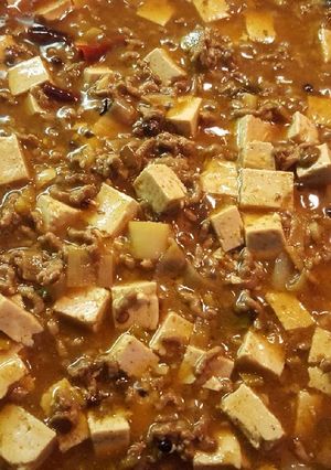 麻婆豆腐 的食譜成品照片