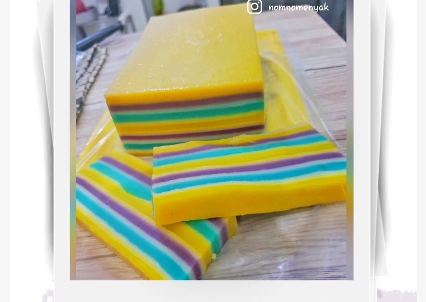 Kue Pepe/Kue Lapis (tepung beras)