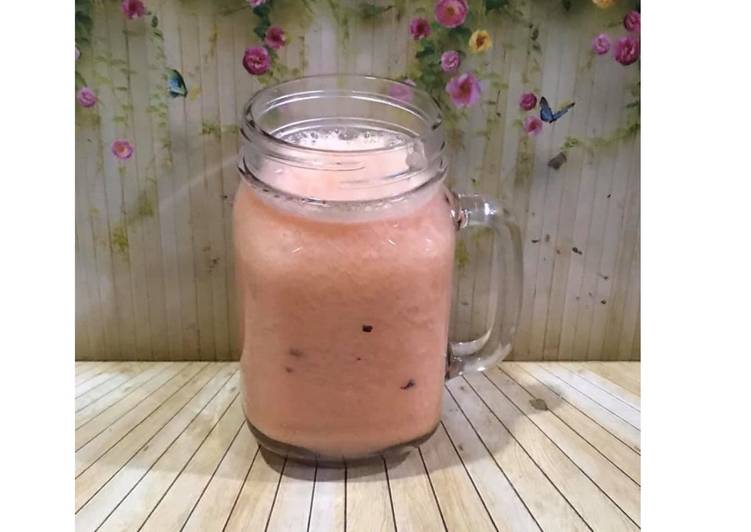 Cara Gampang Membuat Diet Juice Carrot Tomato Soursop Pear Plum, Lezat Sekali