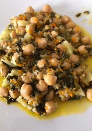 Una foto de Comida sana: Garbanzos