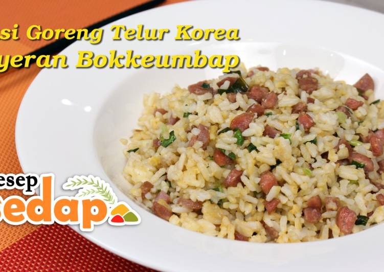 Resep Nasi Goreng Telur Ala Korea Resep Sedap Yang Renyah