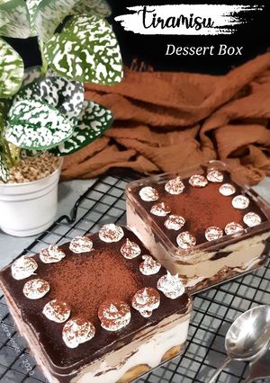 Foto resep Tiramisu Dessert Box