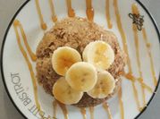 Une photo de avoine banane pomme