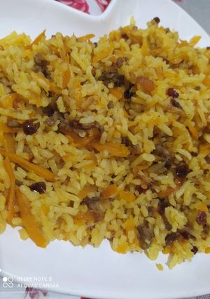 عکسی از دستور هویج پلو جانم😍
