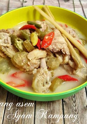 Foto resep Garang asem ayam kampung