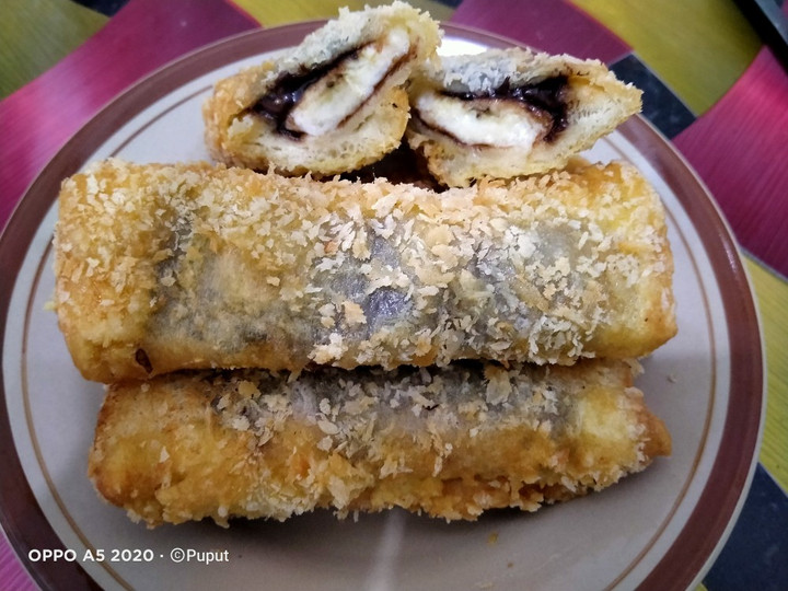 Anti Ribet, Membuat RISCOK (Risoles coklat) roti tawar Anti Gagal