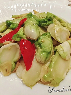 熱炒娃娃菜 的食譜成品照片
