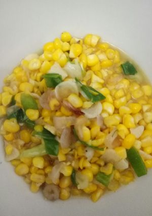 Foto resep Tumis jagung manis
