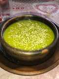 Crema especiada vegana de zapallitos